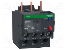 Thermal relay; Series: TeSys D; Leads: screw terminals; 0.4÷0.63A