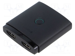 Splitter; Input: HDMI socket; Out: HDMI socket x2; Support: 4K