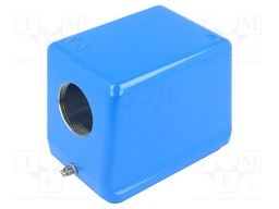 Enclosure: for Han connectors; Han Ex; size 48B (2 x 24B); M40