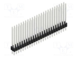 Connector: pin strips; pin header; male; PIN: 48; 1.27mm; THT; 2x24