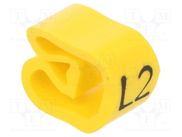 Markers for cables and wires; Label symbol: L2; 8÷16mm; PVC; PA