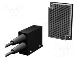 Sensor: fiber-optic; Oper.mode: retro-reflective