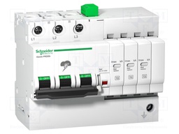 Surge arrestor; Type 2+3; Poles: 3; DIN; -25÷60°C; IP20; 230/400VAC