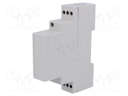 Enclosure: for DIN rail mounting; Y: 90mm; X: 17mm; Z: 71mm; noryl