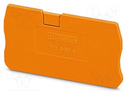End piece; L: 29.1mm; W: 2.2mm; H: 55.9mm; Body: orange