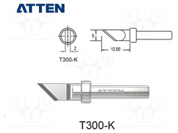 Tip; knife; 5mm; for  soldering iron; SP-H090,ST-9003D