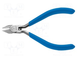Pliers; side,cutting; handles with plastic grips,return spring