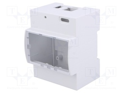 Enclosure: for computer; BEAGLEBONE BLACK; ABS; grey; X: 71.7mm