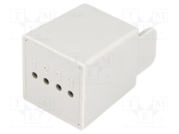 Enclosure: multipurpose; X: 31mm; Y: 36mm; Z: 31mm; with fixing lugs