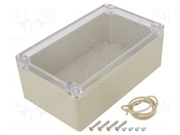 Enclosure: multipurpose; X: 120mm; Y: 200mm; Z: 75mm; Ritec; ABS; IP65