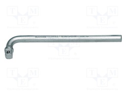 Knob; socket spanner; 1/2"; Chrom-vanadium steel; 220mm