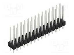 Connector: pin strips; pin header; male; PIN: 30; 2.54mm; THT; 2x15