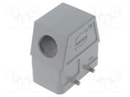 Enclosure: for HDC connectors; Han B; size 10B; for cable; high