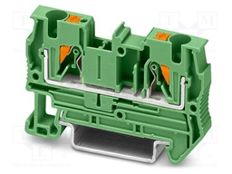 Splice terminal: rail; PT; 32A; 800V; push-in; PA; L: 35.3mm; W: 6.2mm