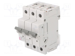 Circuit breaker; 230/400VAC; DIN; Charact: B; 10kA; IP20; 1÷25mm2