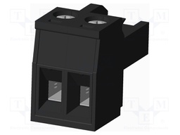 Connector: pluggable terminal block; plug; female; straight; 300V