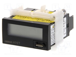 Counter: electronical; with access lock; working time; LCD