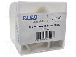 Fuse: fuse; 120A; 32VDC; automotive; 22.2mm; 22.2x15.2x45mm