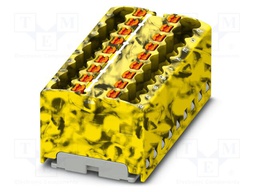 Splice terminal: rail; 17.5A; 450V; push-in; PA; L: 17.7mm; W: 37.4mm