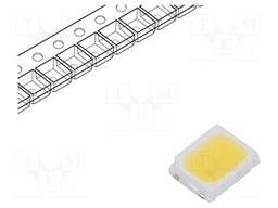 LED; SMD; 2835,PLCC2; white cold; 16÷24lm; 4880-5250K; 90; 120°