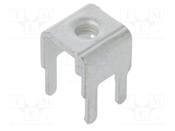 Terminal: screw terminal; THT,screw terminal; silver; 7.5x5mm