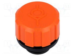 Valve breather cap; Thread: G 1/2"; Overall len: 29.5mm; 10mbar