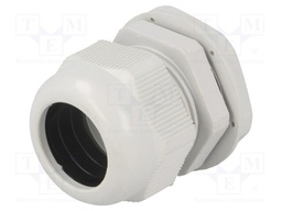 Cable gland; PG29; IP65; Mat: polyamide; grey