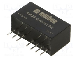 Converter: DC/DC; 3W; Uin: 18÷36V; Uout: 24VDC; Iout: 125mA; SIP8; THT