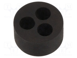 Insert for gland; with metric thread; Size: M20; IP68; Holes no: 3