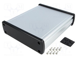 Enclosure: multipurpose; X: 146.6mm; Y: 169mm; Z: 41.6mm; aluminium