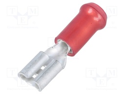 Terminal: flat; 4.8mm; 0.5mm; female; 0.3÷1.5mm2; crimped; tinned