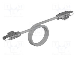 Cable: for sensors/automation; XS5-T; IP20; 2m; PIN: 4; -25÷75°C