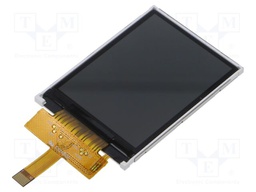 Display: TFT; 2.4"; 240x320; Illumin: LED; Dim: 60.26x42.72x2.3mm