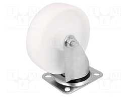 Transport wheel; Ø: 125mm; W: 40mm; H: 156mm; torsional; 150kg