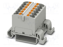 Splice terminal: rail; 32A; 800V; push-in; PA; 0.2÷6mm2; W: 36.9mm