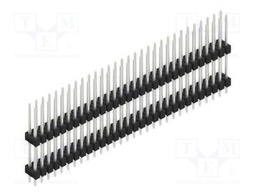 Connector: pin strips; pin header; male; PIN: 60; 2.54mm; THT; 2x30