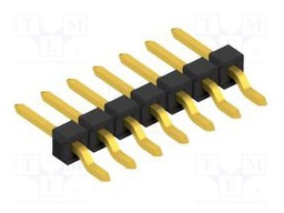 Connector: pin strips; pin header; male; PIN: 7; 2.54mm; SMT; 1x7