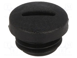 Stopper; M12; IP54; Mat: polyamide; black; Man.series: V-N-FS