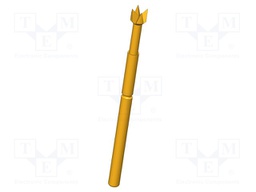 Needle-like test probe; Operational spring compression: 2.7mm