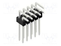 Connector: pin strips; pin header; male; PIN: 10; 2.54mm; THT; 2x5