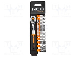 Wrench-set; 6-angles,socket spanner; Chrom-vanadium steel