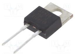 Resistor: thick film; THT; TO220; 33Ω; 35W; ±5%; -65÷150°C