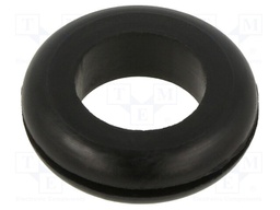 Grommet; Ømount.hole: 22.23mm; Øhole: 15.88mm; rubber