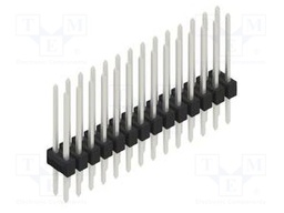 Connector: pin strips; pin header; male; PIN: 28; 2.54mm; THT; 2x14