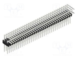 Connector: pin strips; pin header; male; PIN: 70; 1.27mm; THT; 2x35