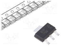 IC: power switch; low-side; 1.6A; Channels: 1; N-Channel; SMD; 2.5W