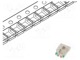 LED; white cold; blinking; 330mcd; 120°; 3÷5V; 20mA; 2x1.25x0.8mm