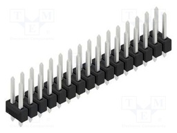 Connector: pin strips; pin header; male; PIN: 32; 2.54mm; THT; 2x16