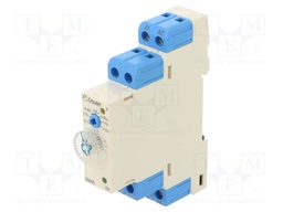 Timer; 0,1s÷20h; SPDT; 250VAC/5A; Usup: 24VAC; 24VDC; -20÷60°C; IP20