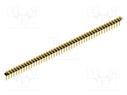 Connector: pin strips; pin header; male; PIN: 46; 2mm; THT; 1x46